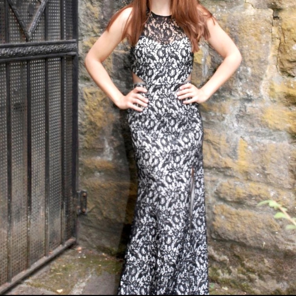 Formal floor length dress